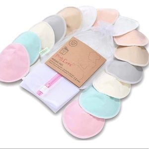 Organic Bamboo Nursing Breast Pads - Washable